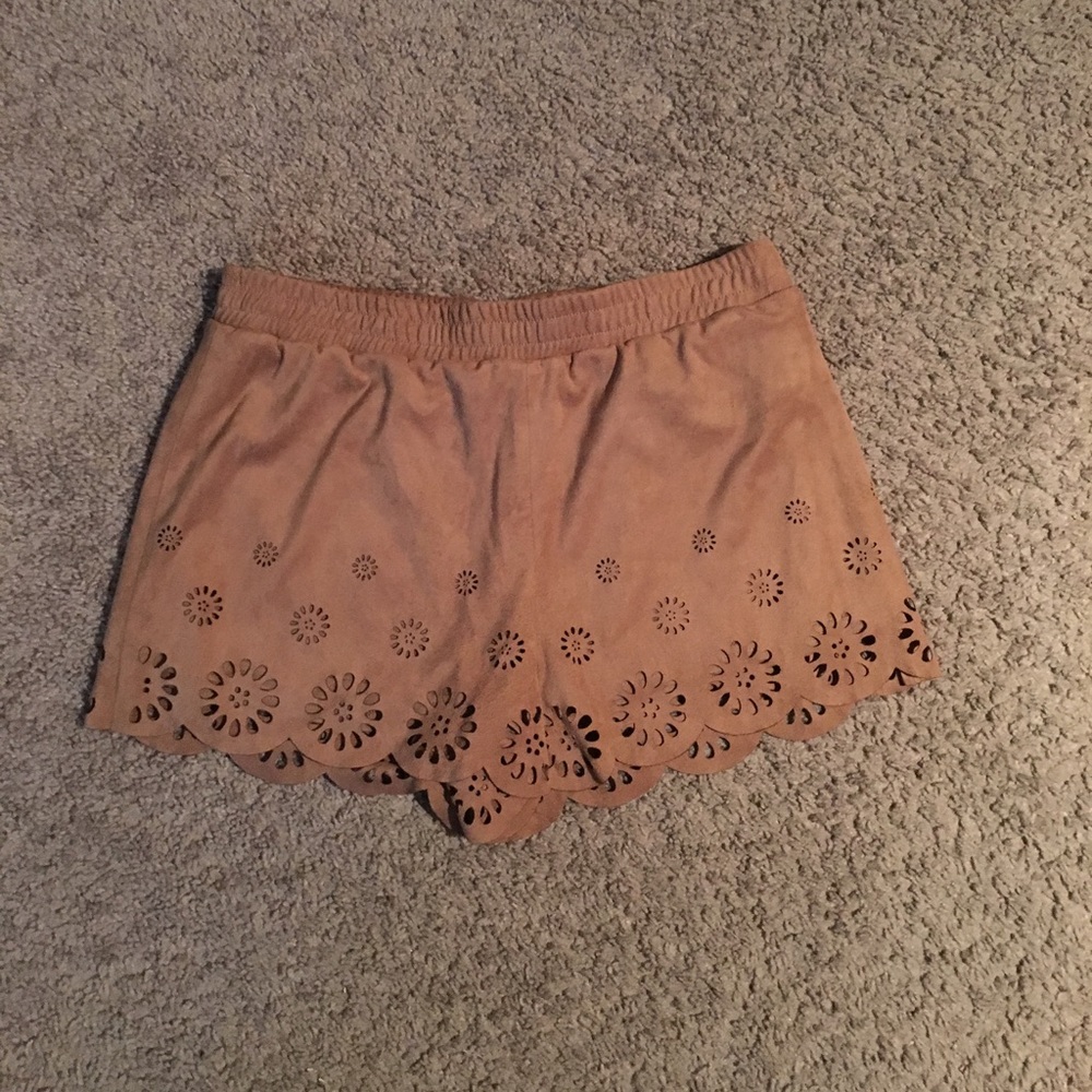 Forever21 suede shorts