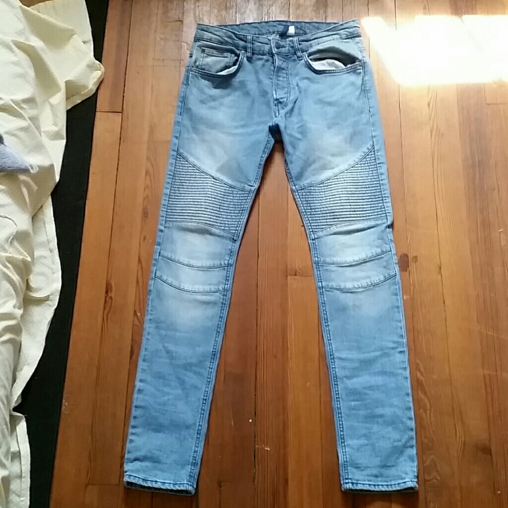 Balmain inspired H&M Skinny jeans