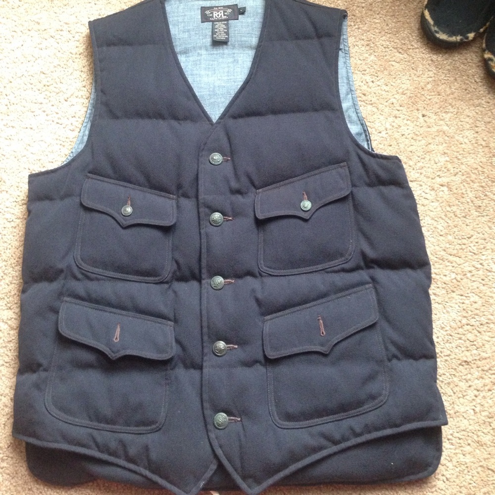 RRL Vest 100% Authentic