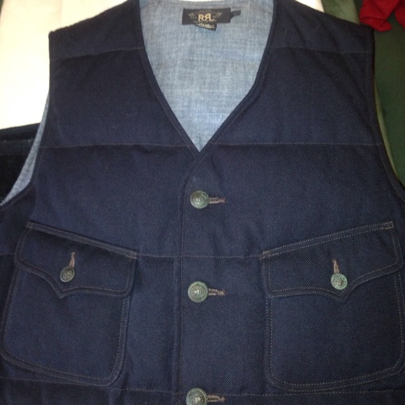 RRL Vest 100% Authentic - Picture 5 of 6