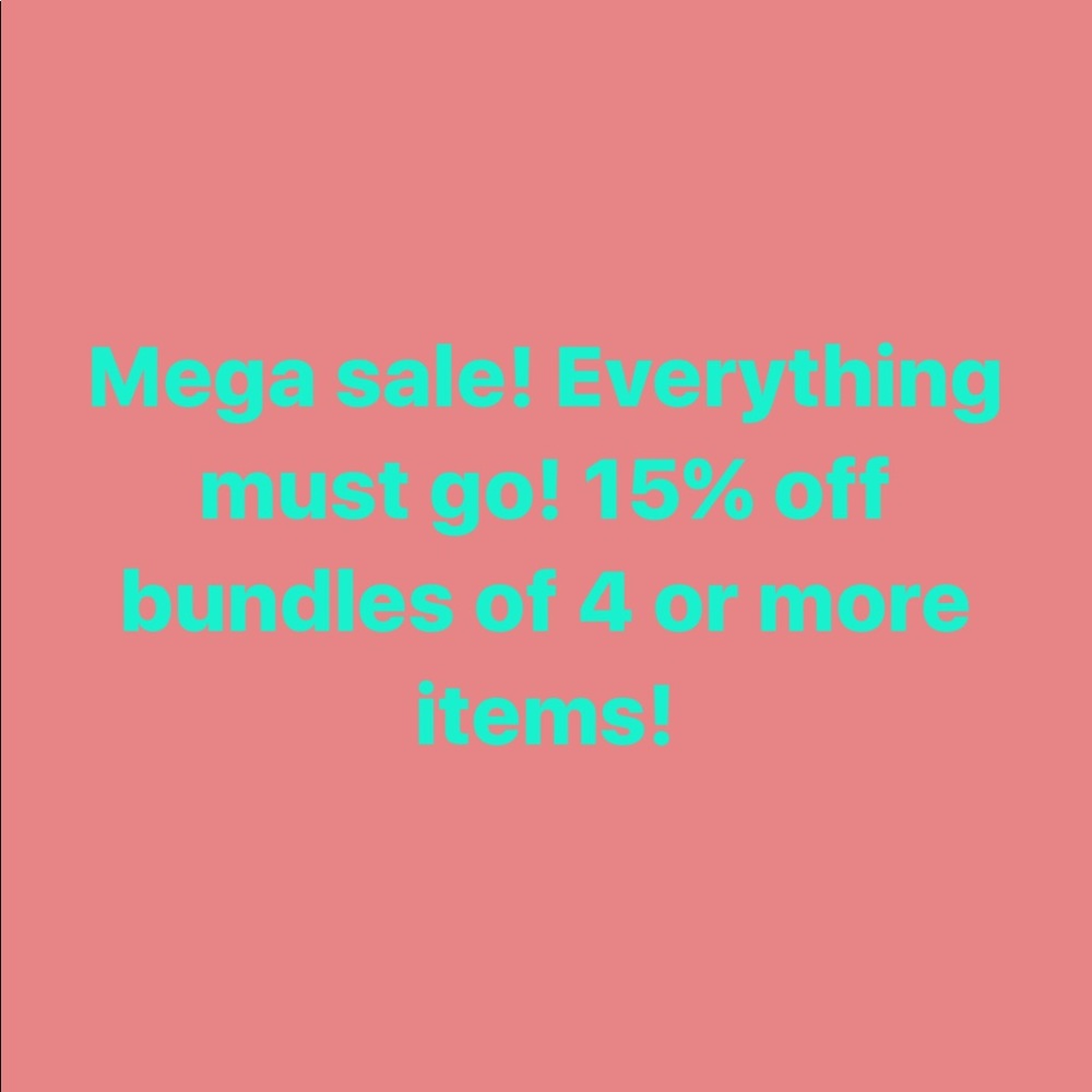 Entire closet on sale!