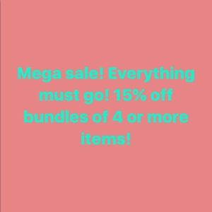 Entire closet on sale!