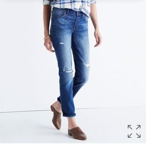 Madewell Slim Boyjean in Brinville Wash