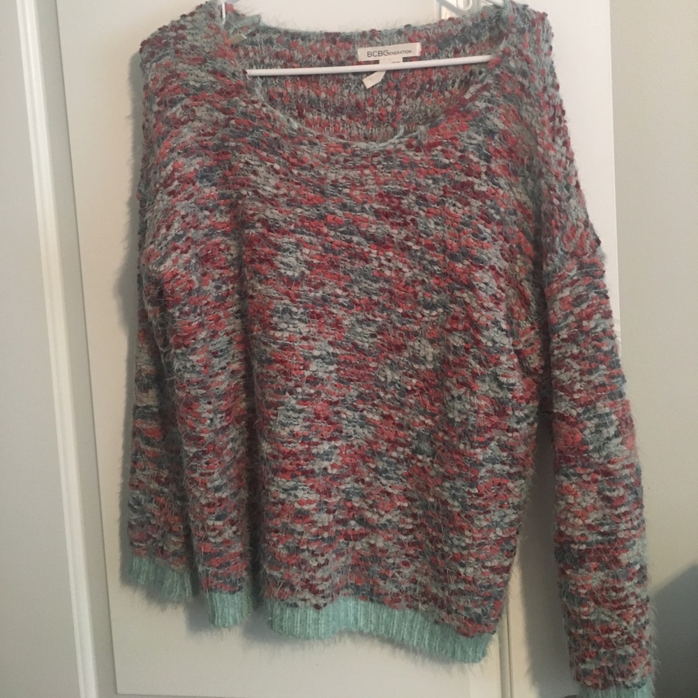 BCBG chunky sweater- super cute and comfy