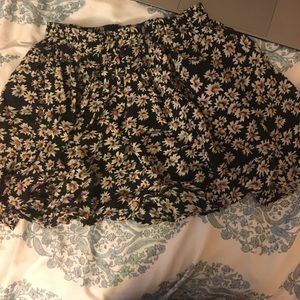 brandy skate flower skirt