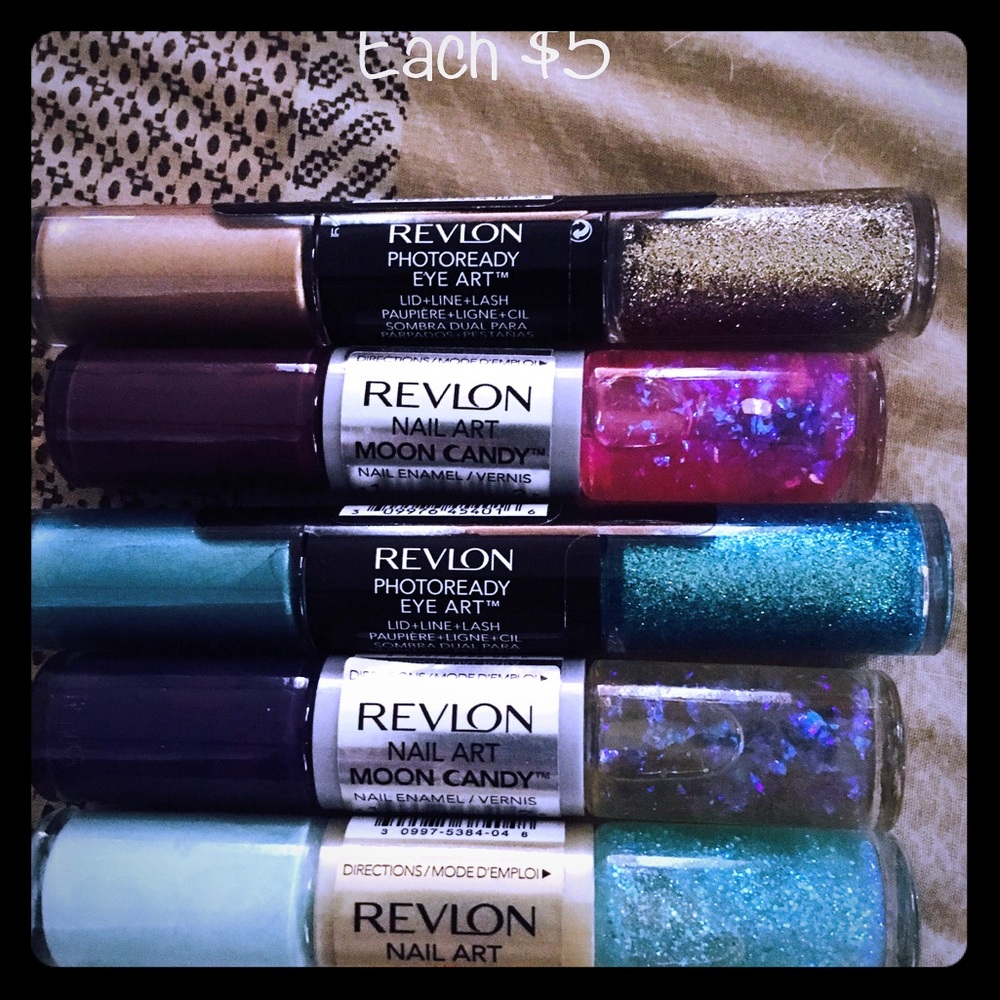 Revlon eye art, nail art. "SOLD””