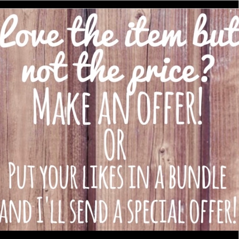 Offers and Bundling!!!!! Please read!!!!