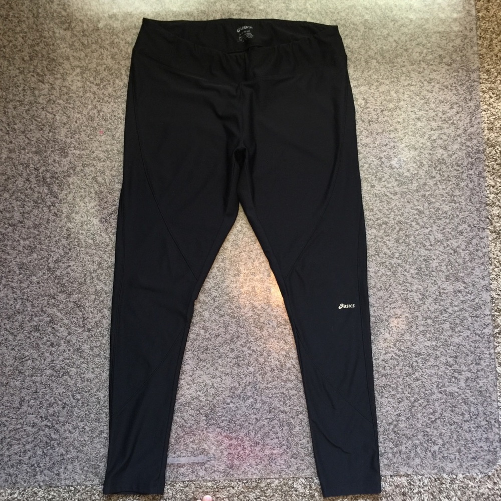 Asics workout of leggings Sz XL