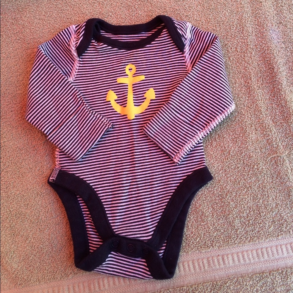 M&S long sleeve Onesie with Anchor