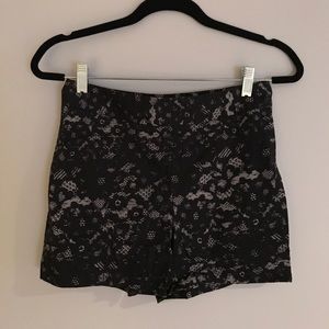 NWOT Lace Digi Printed Shorts