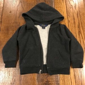 Boys jacket sweater with hoodie