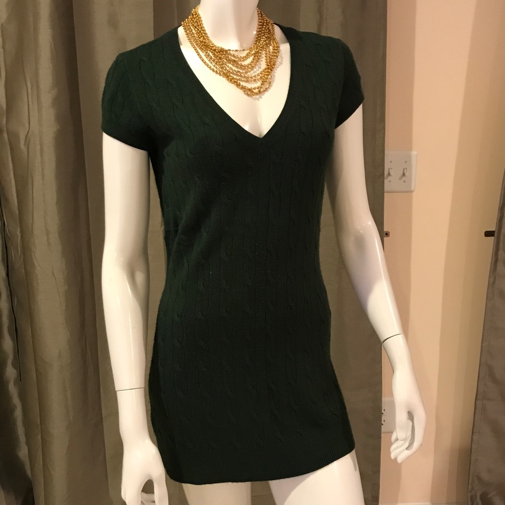 Cable Knit Sweater Dress