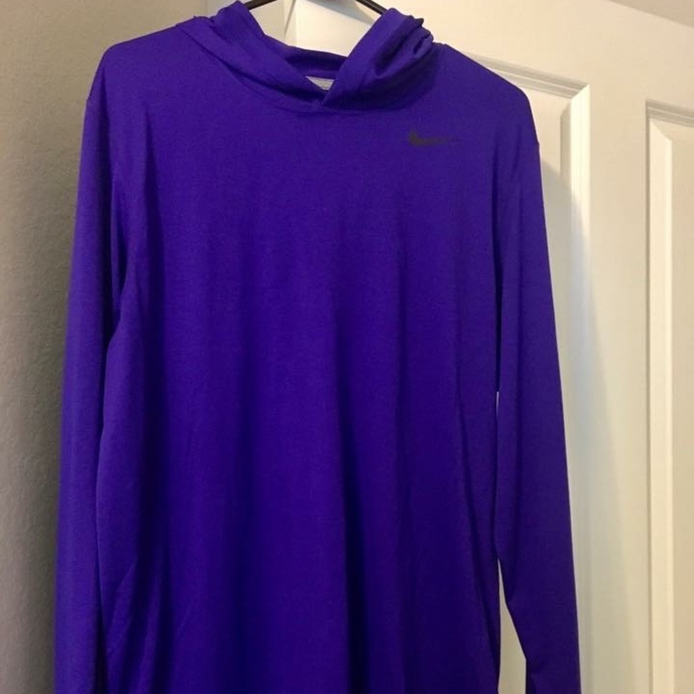 Purple Nike Sweatshirt