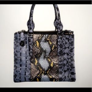 Snake Skin Coach Medium Bag, Brand New with tags