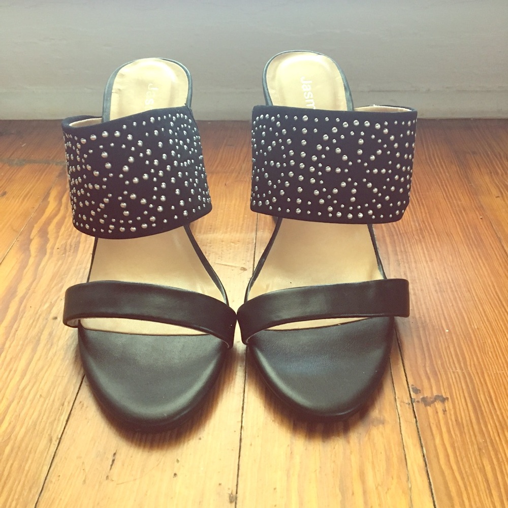 NEW Studded Chunky Heels