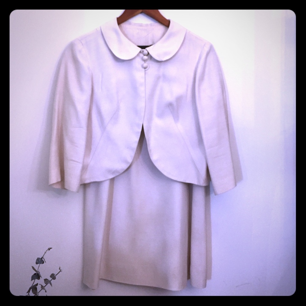 Vintage silk suit