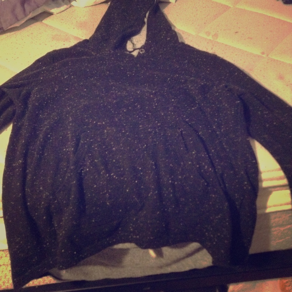 Galaxy lookin excercise sweater with pockets