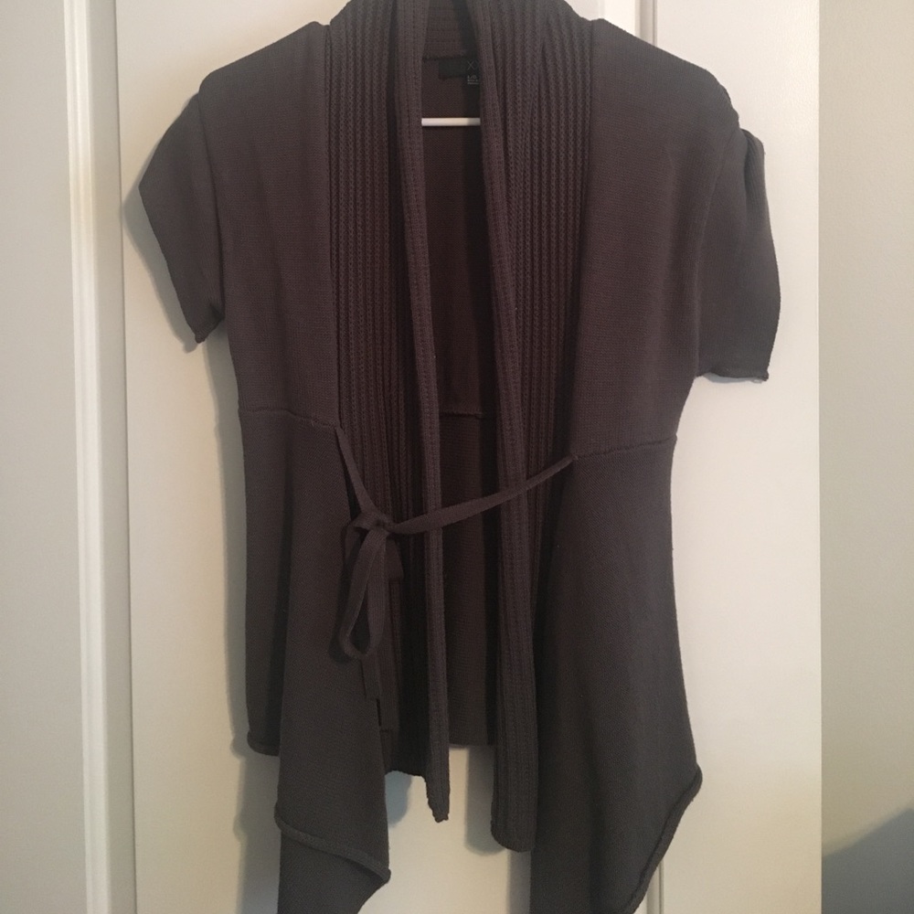 Chunky grey sweater- thick in quality.