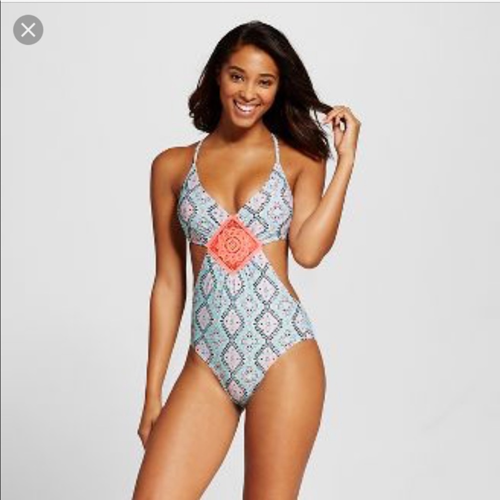 Multicolor xhilaration Swimsuit