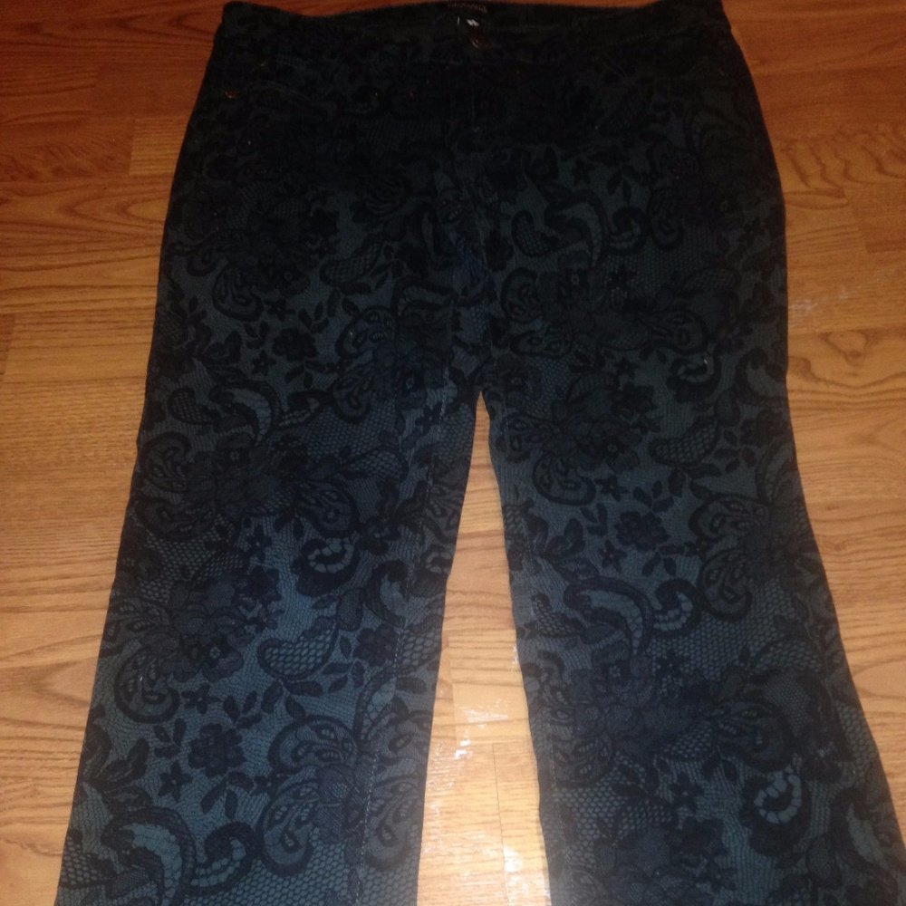 Dark forest green skinny jeans