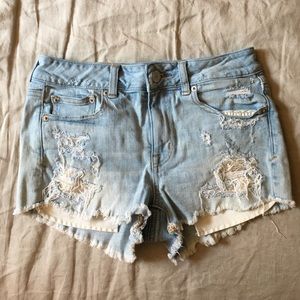 Jean shorts