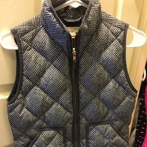 J crew Herringbone vest !
