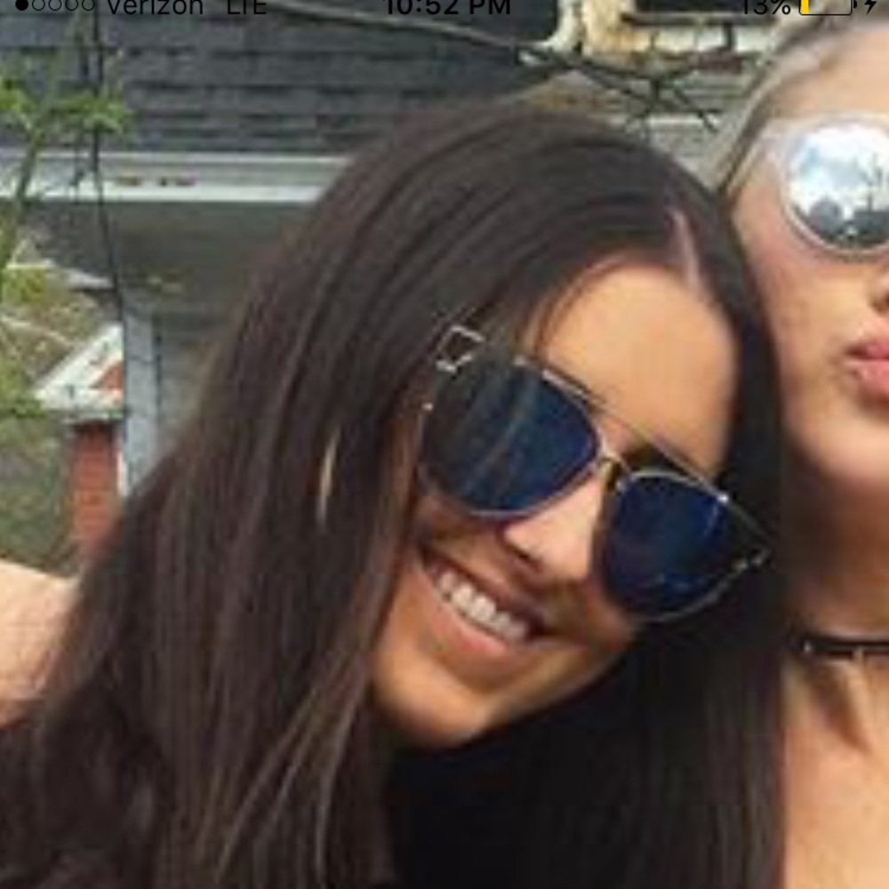 Blue mirrored sunglasses - Picture 5 of 5