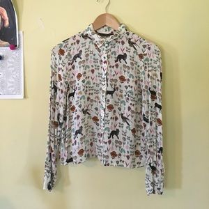 Zara Printed Top