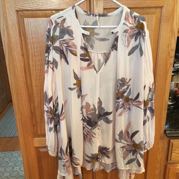 Free People Tree Swing Tunic Size Small - Picture 4 of 8