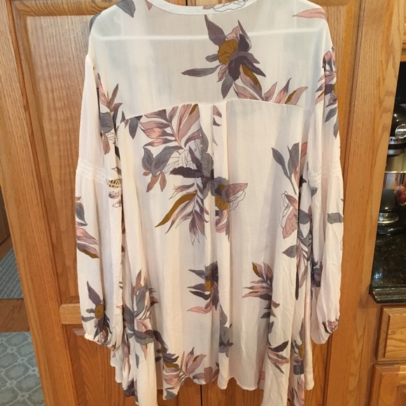 Free People Tree Swing Tunic Size Small - Picture 5 of 8