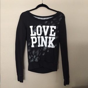 PINK pull over sweatshirt