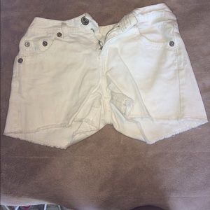 white shorts