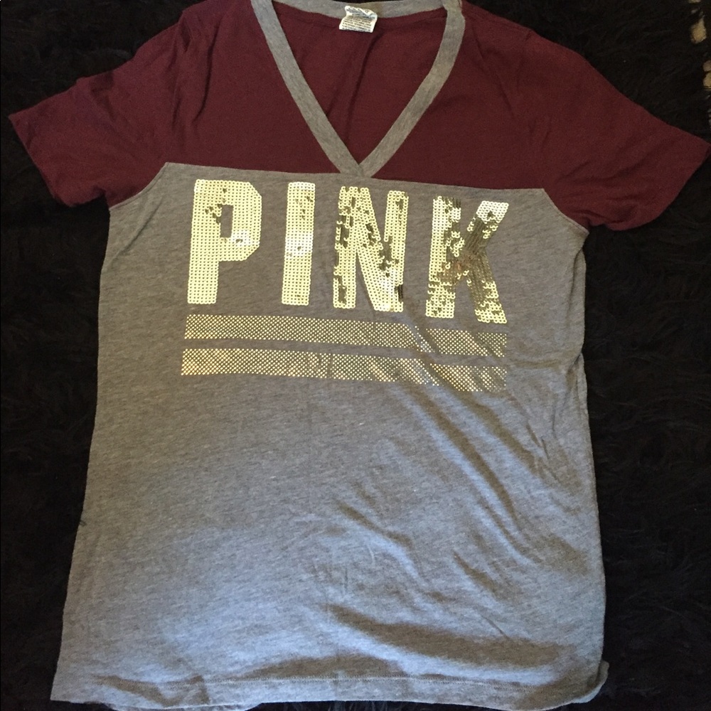 PINK sequin shirt