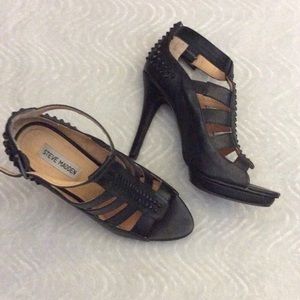 Hailley Black Leather