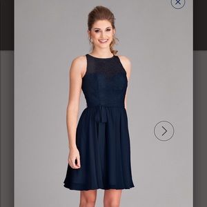 Kennedy Blue Navy Blue Bridesmaids Dress