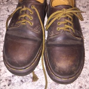 In GUC Dr. Martin shoes