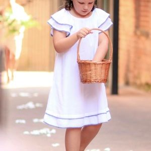 🎉HP🎉Girls Polo by Ralph Lauren White Dress 🎈