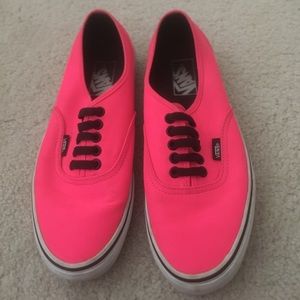 Used vans hot pink