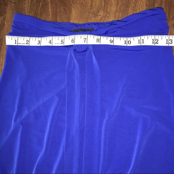 EXPRESS Reversible Blue Halter Strapless Tube Tank Top Juniors Size Small - Picture 8 of 11