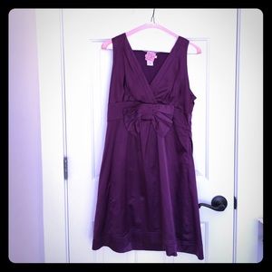 Purple Cocktail Dress