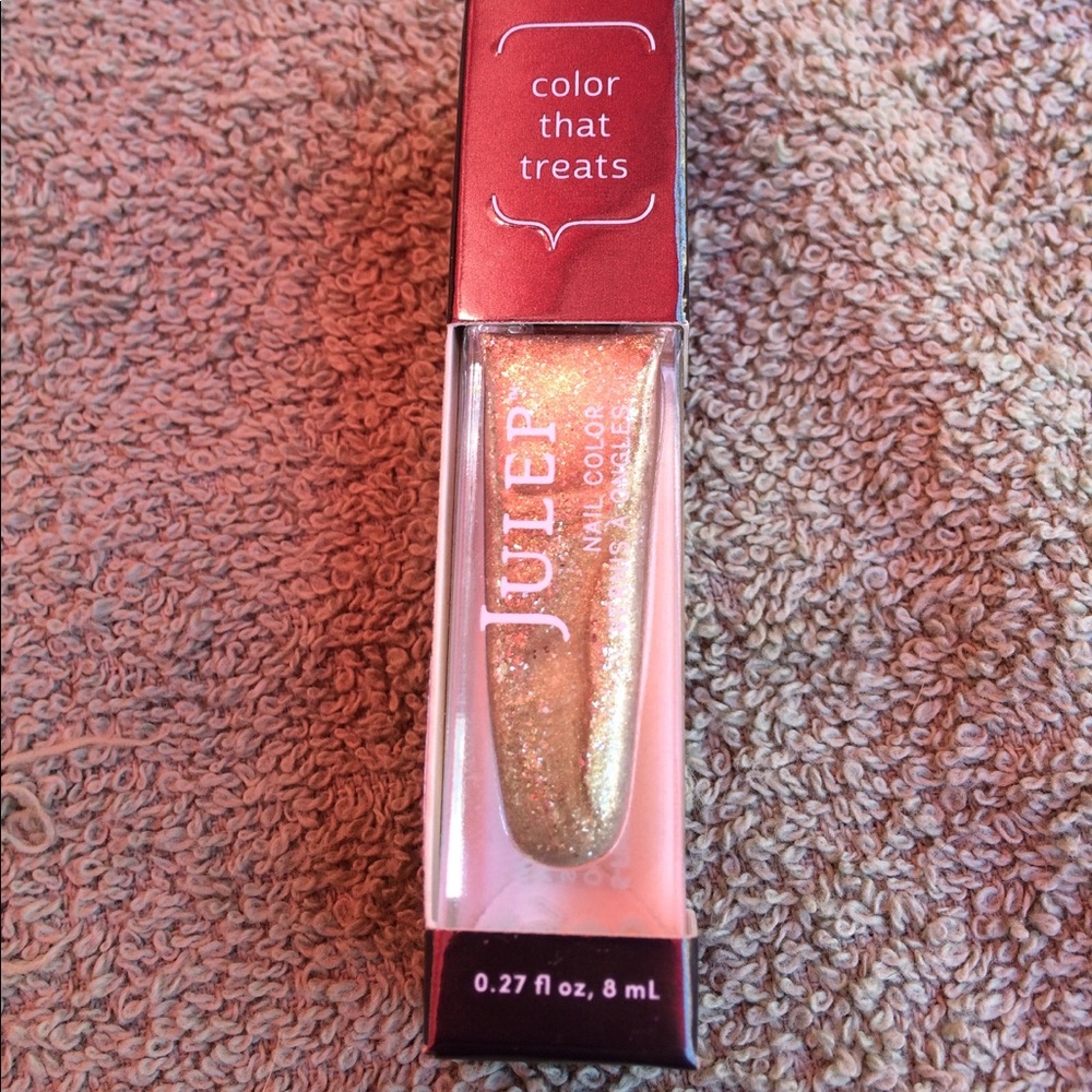 JULEP Sparkling Gold Nail Color - Bree- Boho Glam