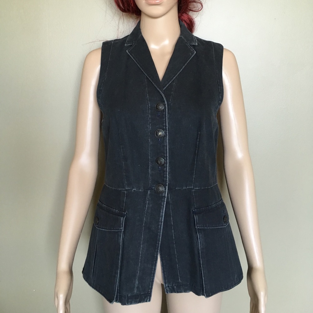 RAG & BONE black denim vest