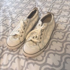 Coach Canvas shoes