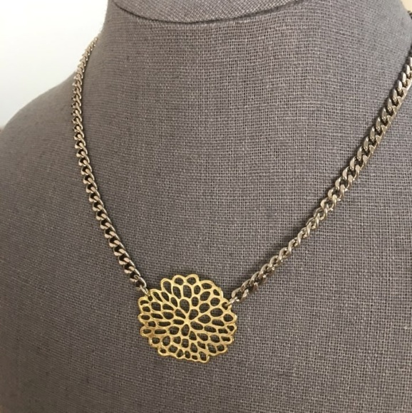 Handmade Gold & Silver Mixed Chain Necklace - Picture 2 of 5