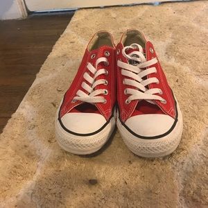 Red converse