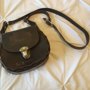 Harley Davidson Leather Crossbody