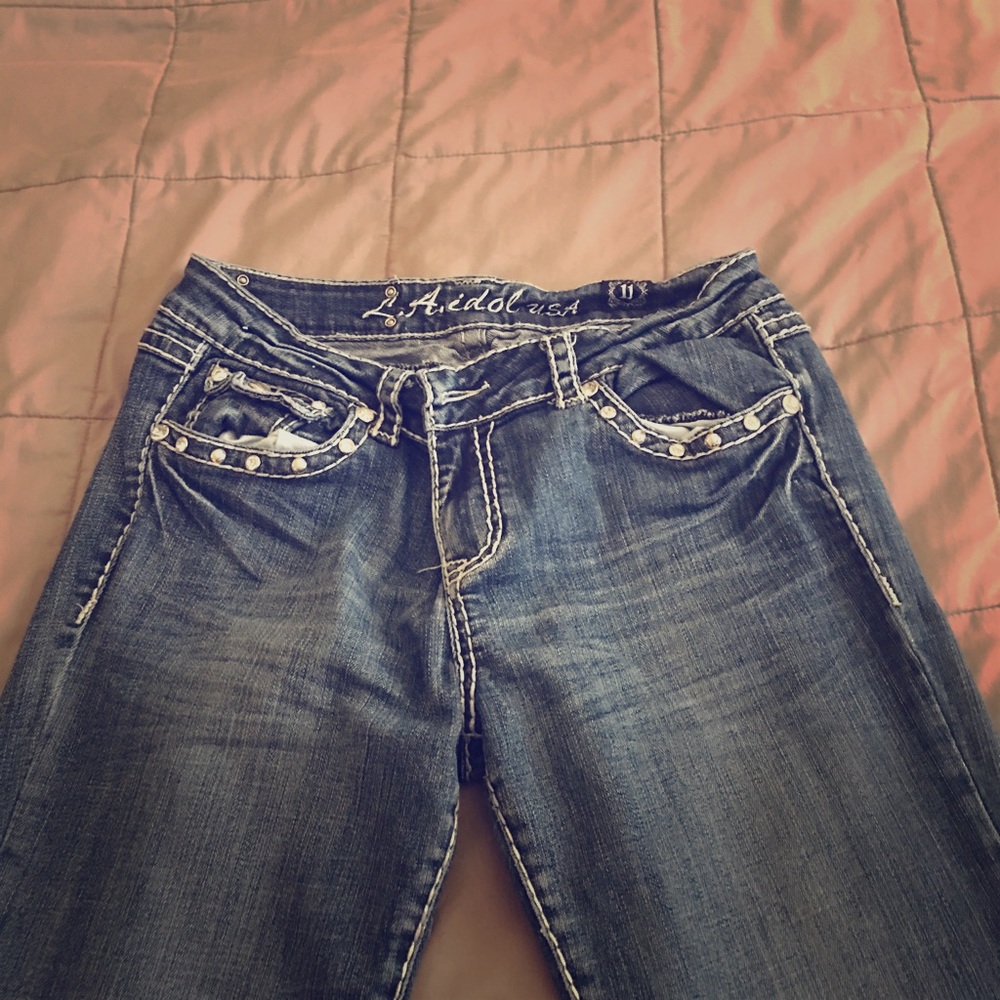 LA idol jeans