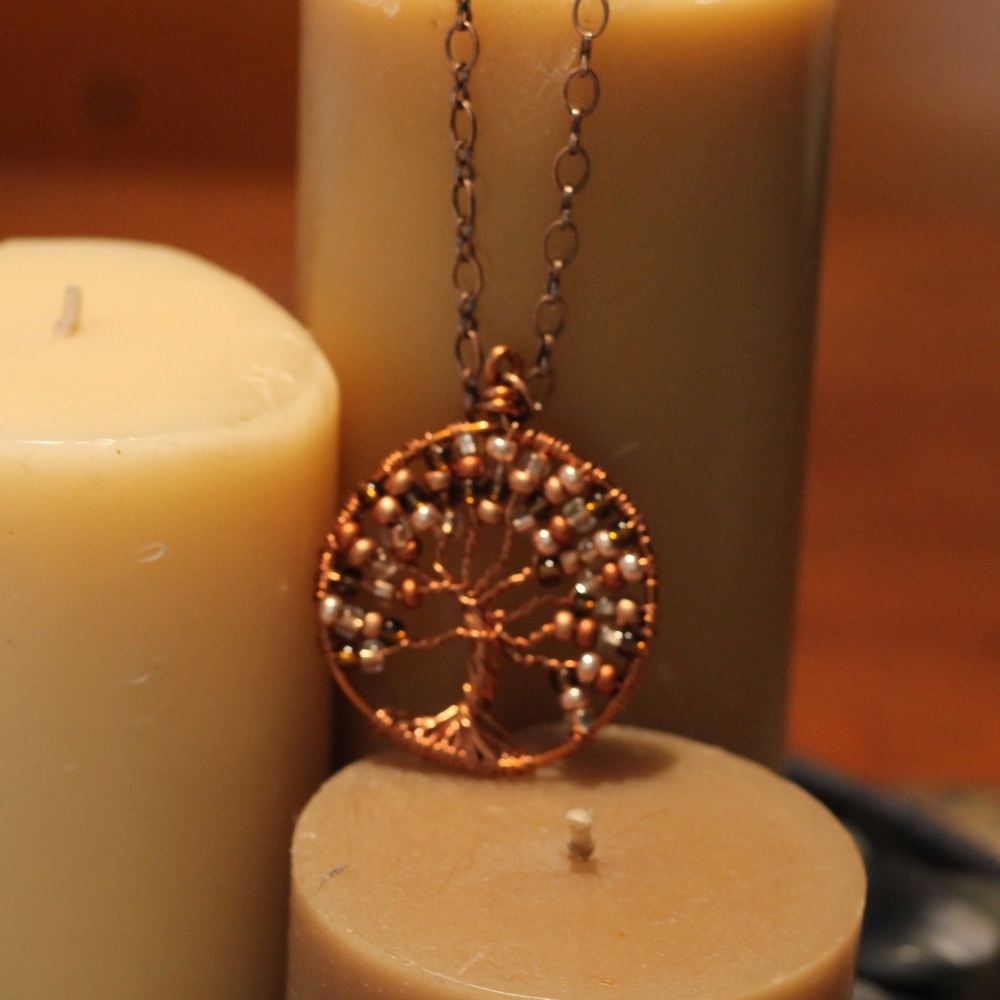 SOLD Handmade Tree of Life Pendant