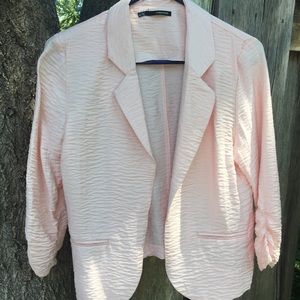 Maurice's blazer jacket pink Size small