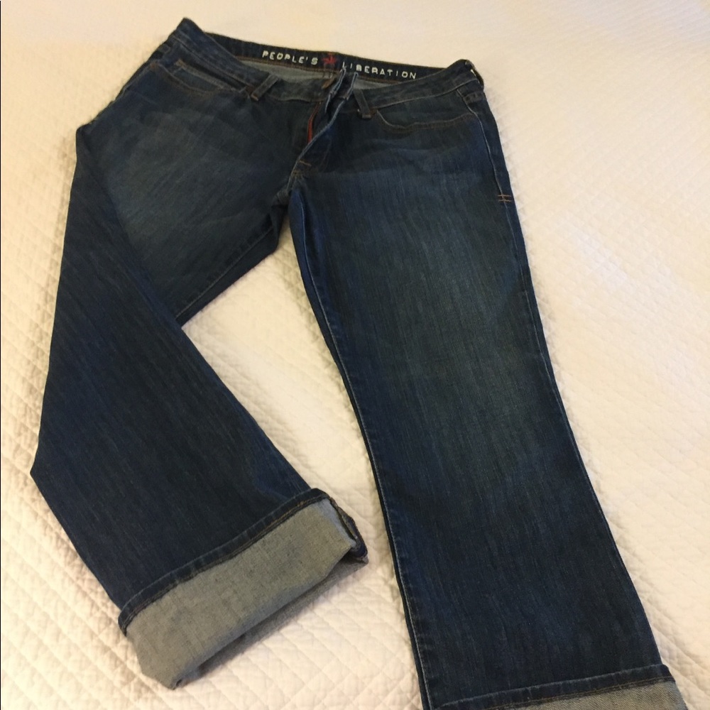 Cropped Jeans